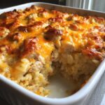 Chicken Rice Casserole with Cheese