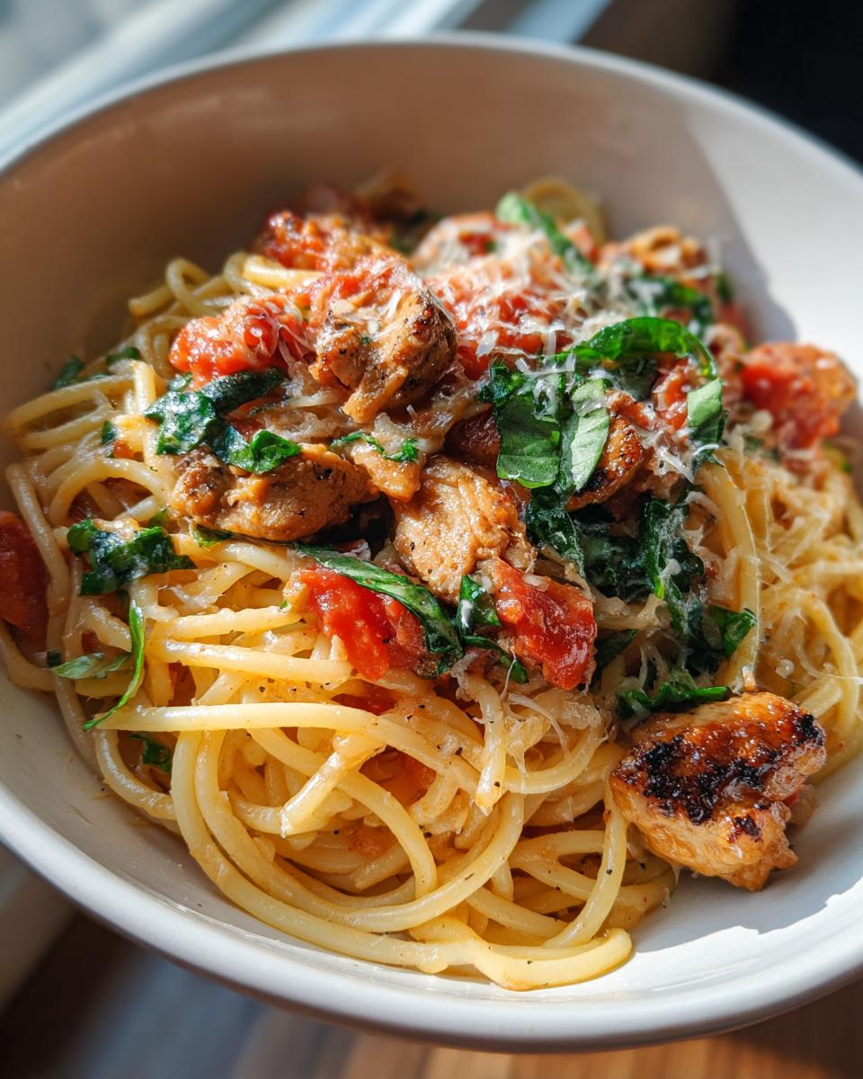 Chicken Tomato Basil Pasta - detail 1