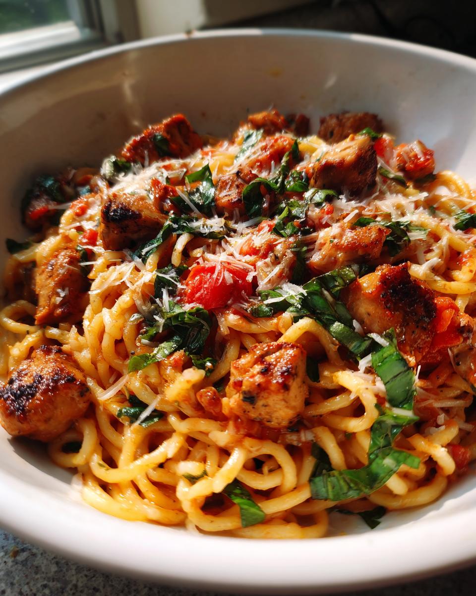 Chicken Tomato Basil Pasta - detail 2