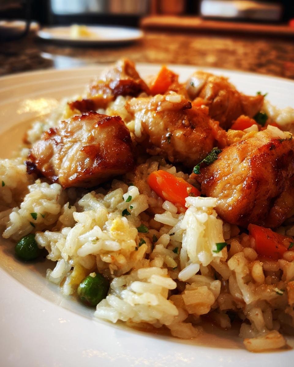 Chicken and Rice Dinner - detail 2