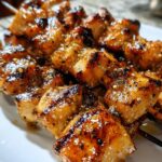 Chipotle Honey Chicken Skewers
