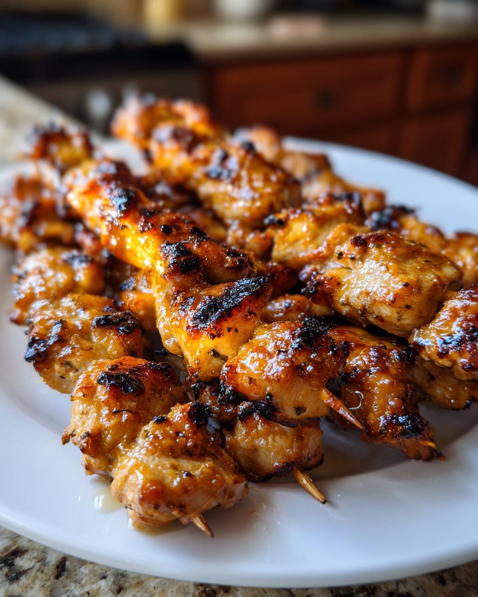Chipotle Honey Chicken Skewers - detail 2