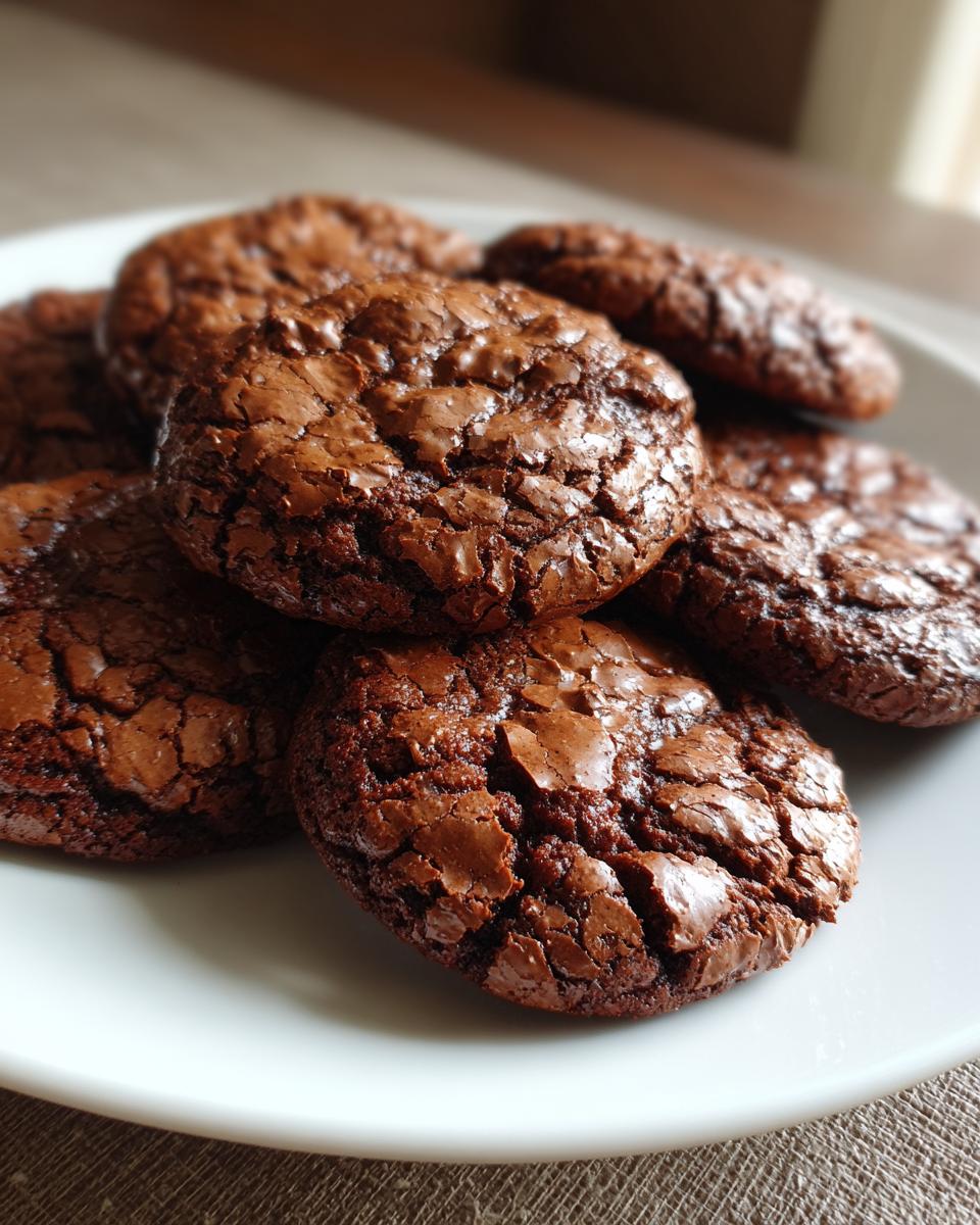 Chocolate Brownie Mix Cookies - detail 2
