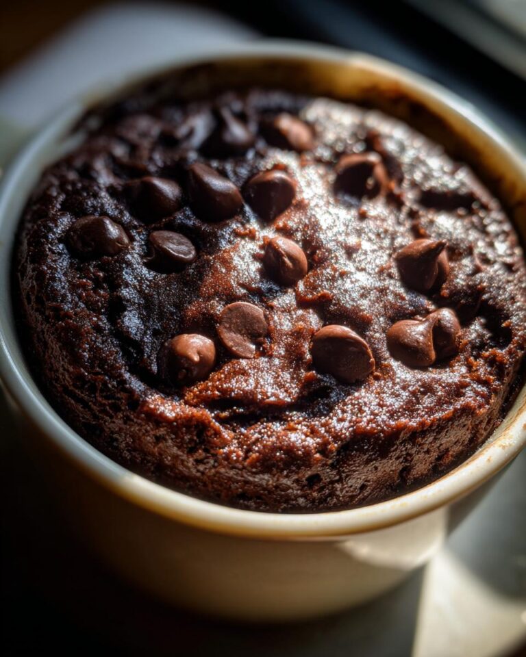 Chocolate Mug Cake in 5 Minutes