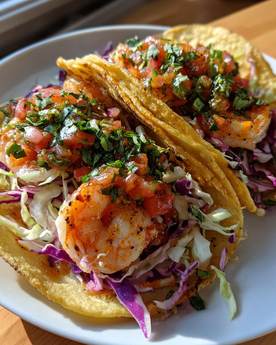 Cilantro Lime Shrimp Tacos - detail 1