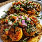 Cilantro Lime Shrimp Tacos spicy