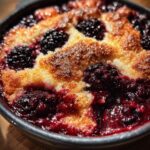 Classic Blackberry Cobbler