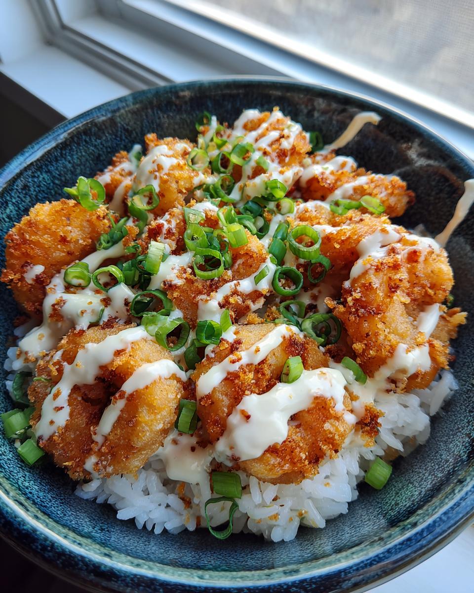 Coconut Shrimp Rice Bowl - detail 1