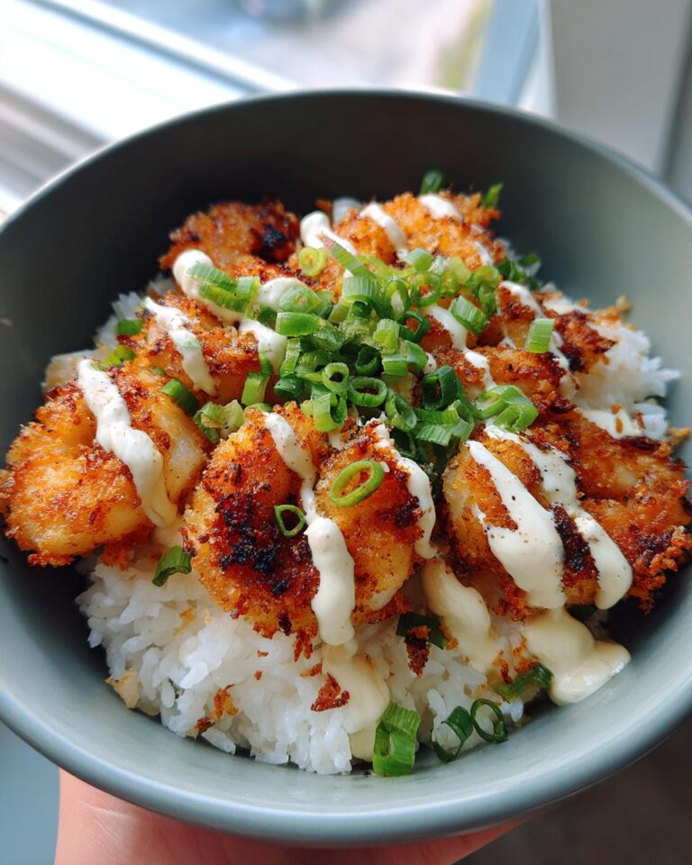 Coconut Shrimp Rice Bowl