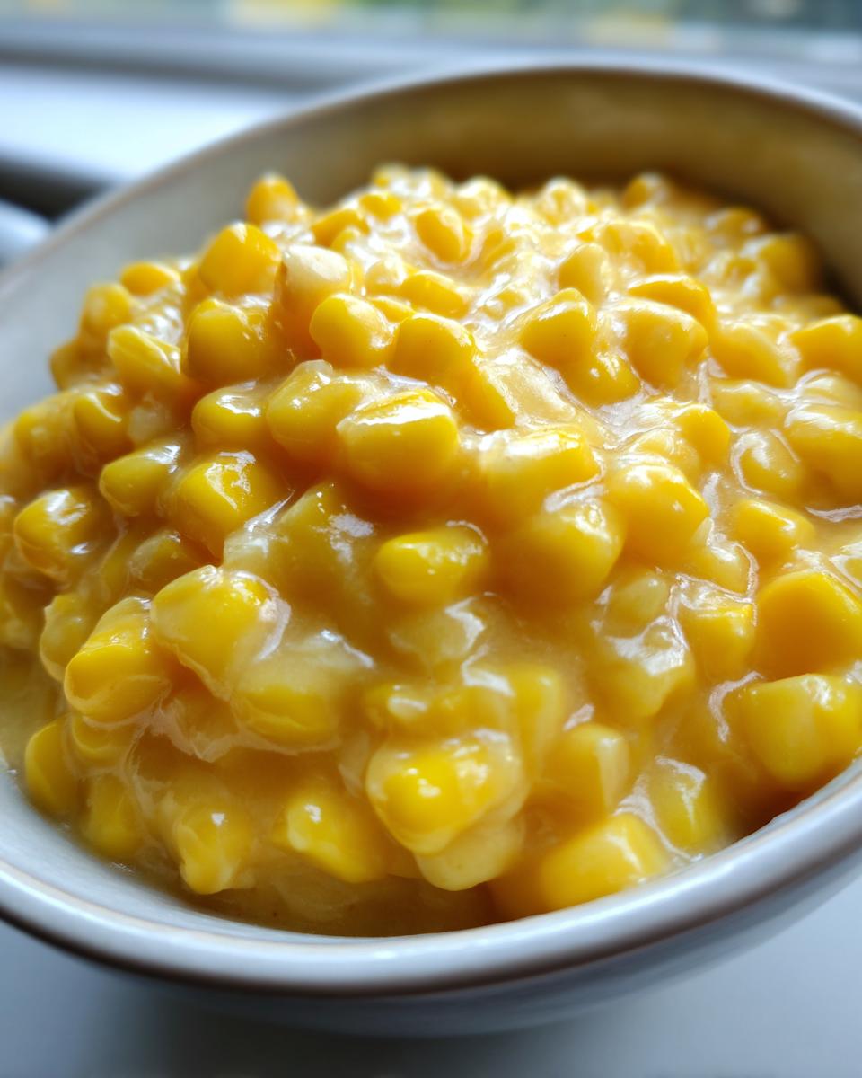 Creamed corn version - detail 1