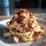 Creamy Chicken Bacon Alfredo