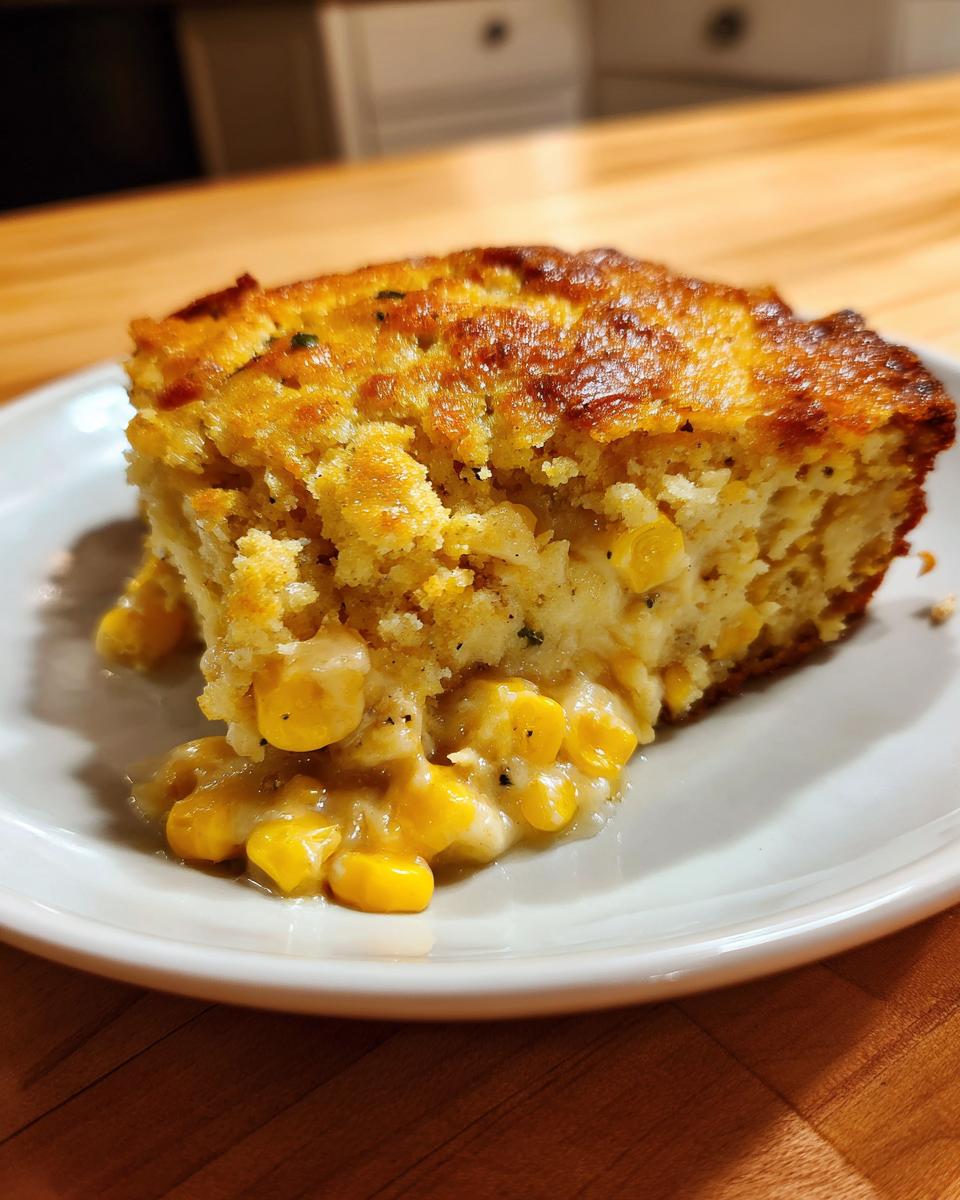 Creamy Chicken Cornbread Bake - detail 1