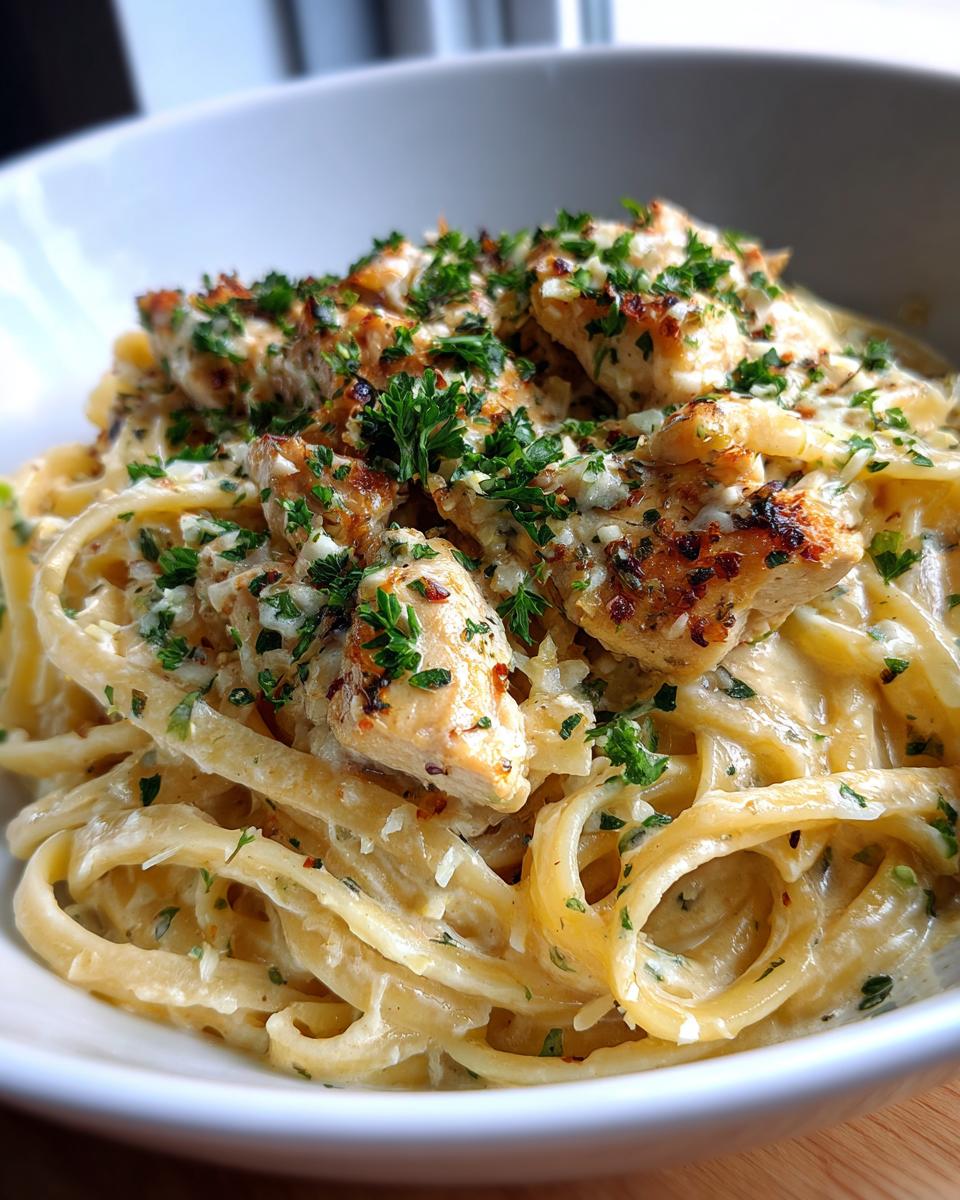 Creamy Chicken Garlic Parmesan Pasta - detail 1