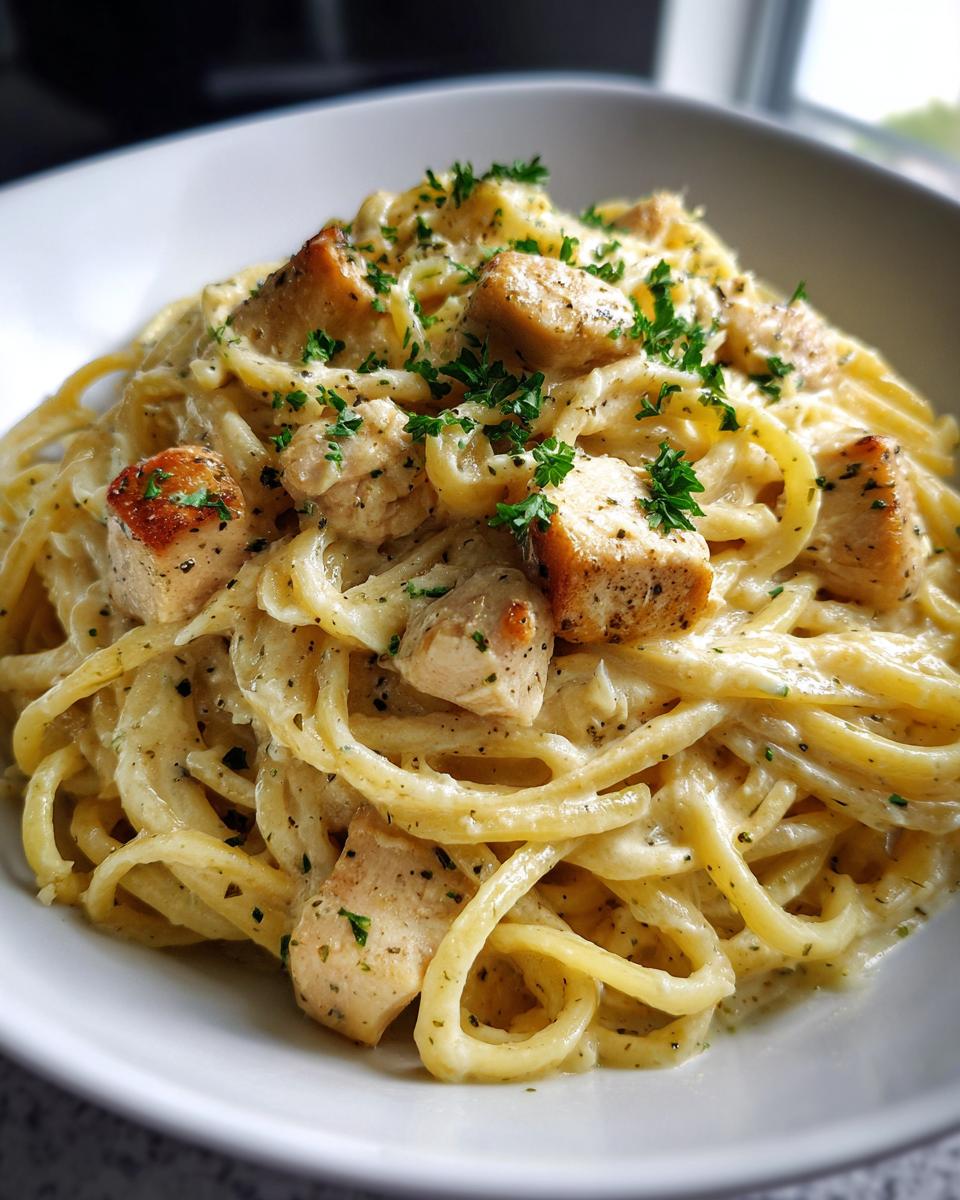 Creamy Chicken Garlic Parmesan Pasta - detail 2