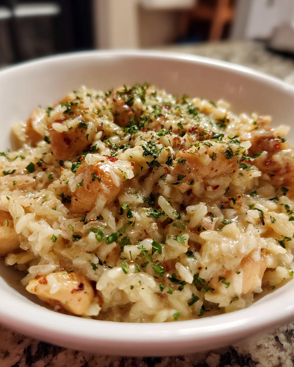 Creamy Chicken Garlic Rice - detail 1