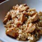 Creamy Chicken Garlic Rice