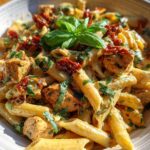 Creamy Chicken Sun Dried Tomato Pasta