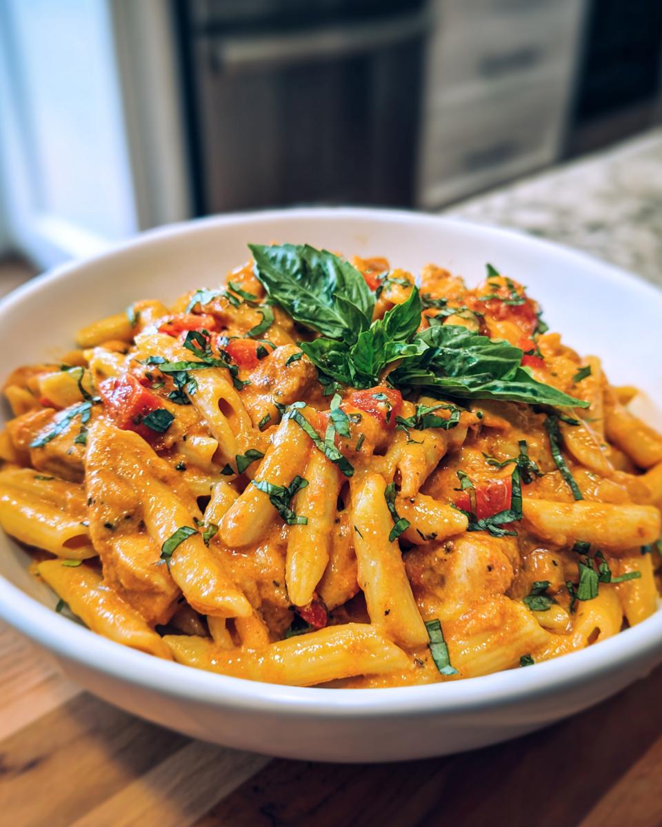 Creamy Chicken Tomato Pasta - detail 2
