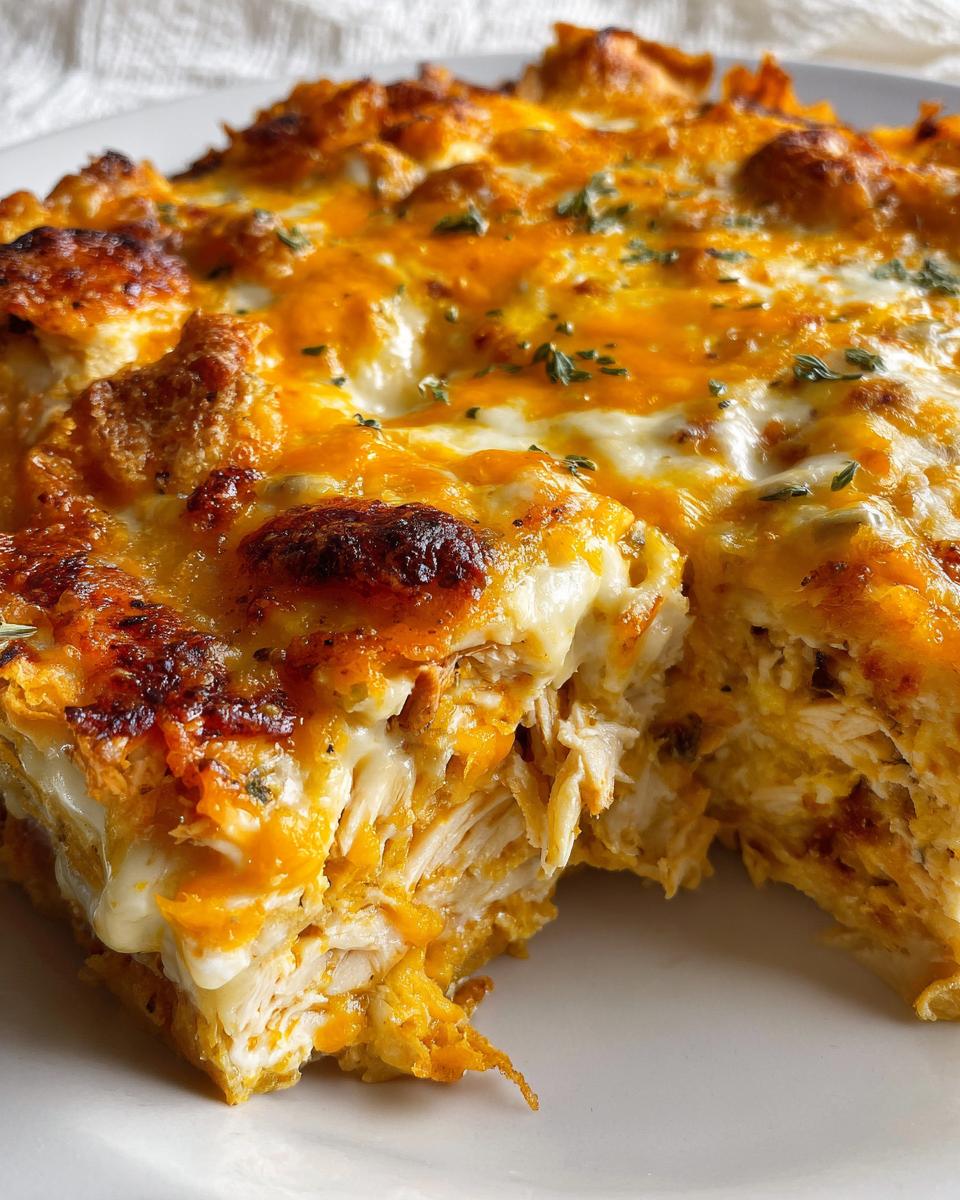 Creamy Chicken Tortilla Casserole - detail 1