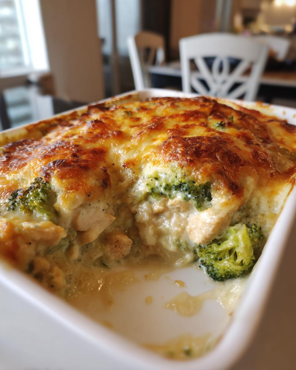 Creamy Chicken and Broccoli Casserole - detail 2