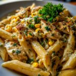 Creamy Chicken and Corn Pasta