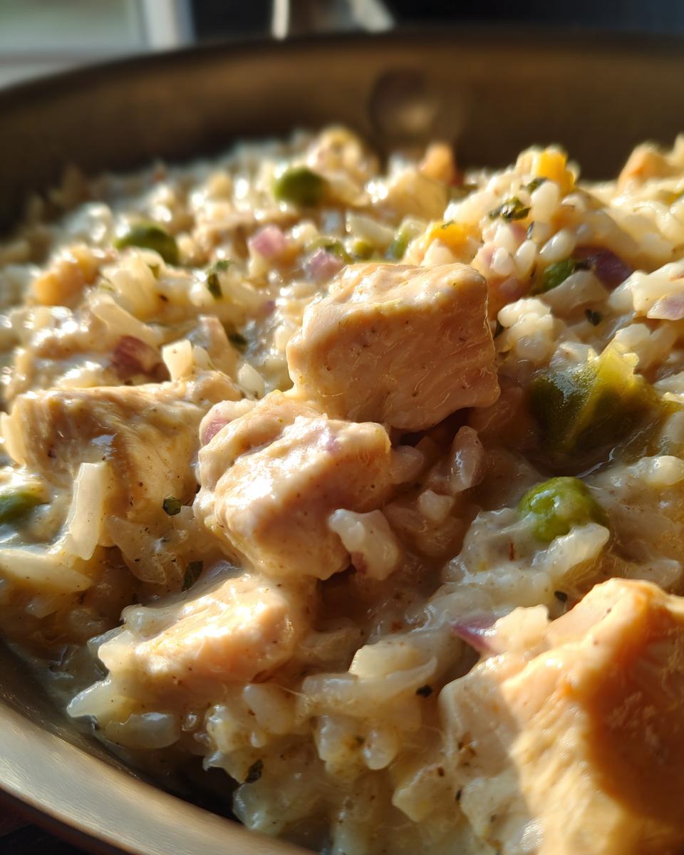Creamy Chicken and Rice Skillet - detail 2