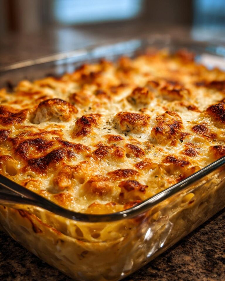Creamy Garlic Chicken Casserole