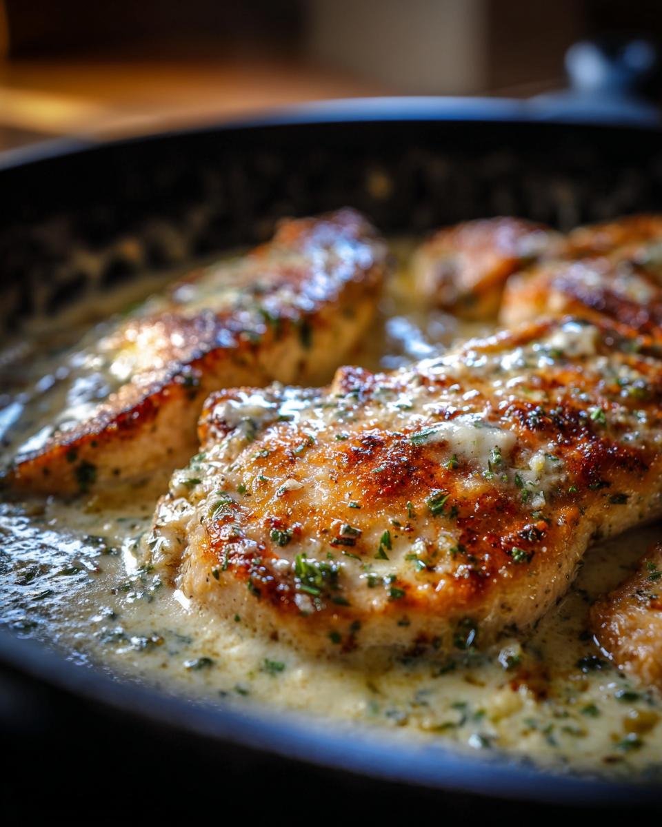 Creamy Garlic Parmesan Chicken Skillet - detail 2