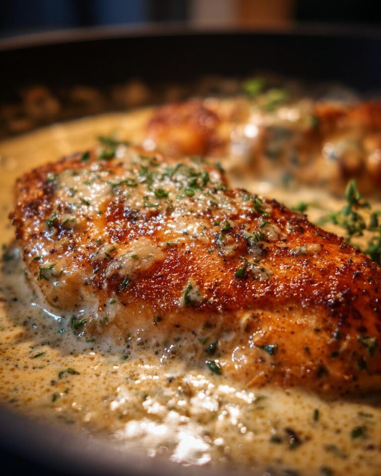 Creamy Garlic Parmesan Chicken Skillet