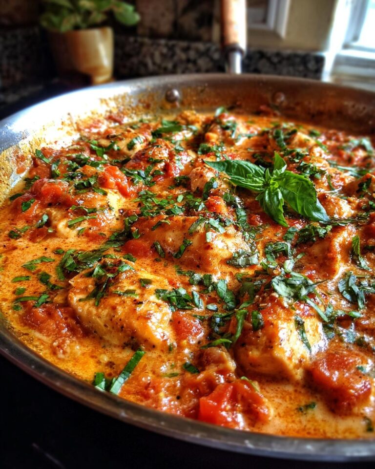 Creamy Tomato Chicken Skillet