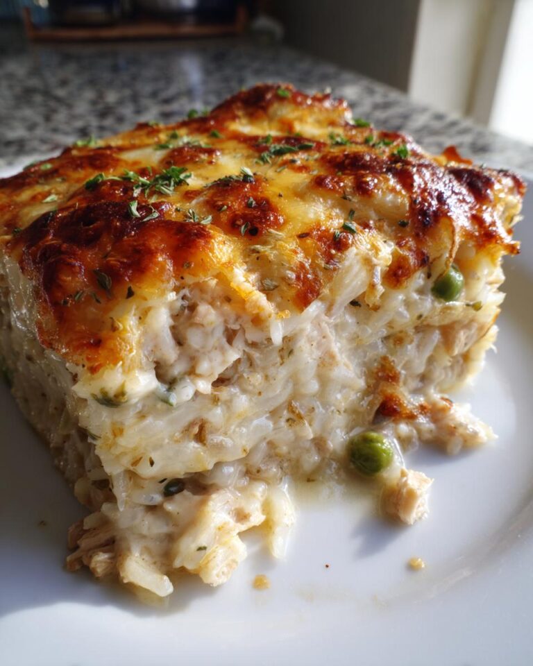 Creamy Turkey and Rice Bake