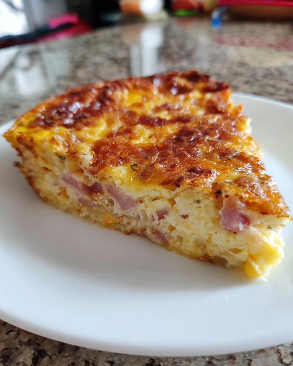 Crustless Quiche - detail 1