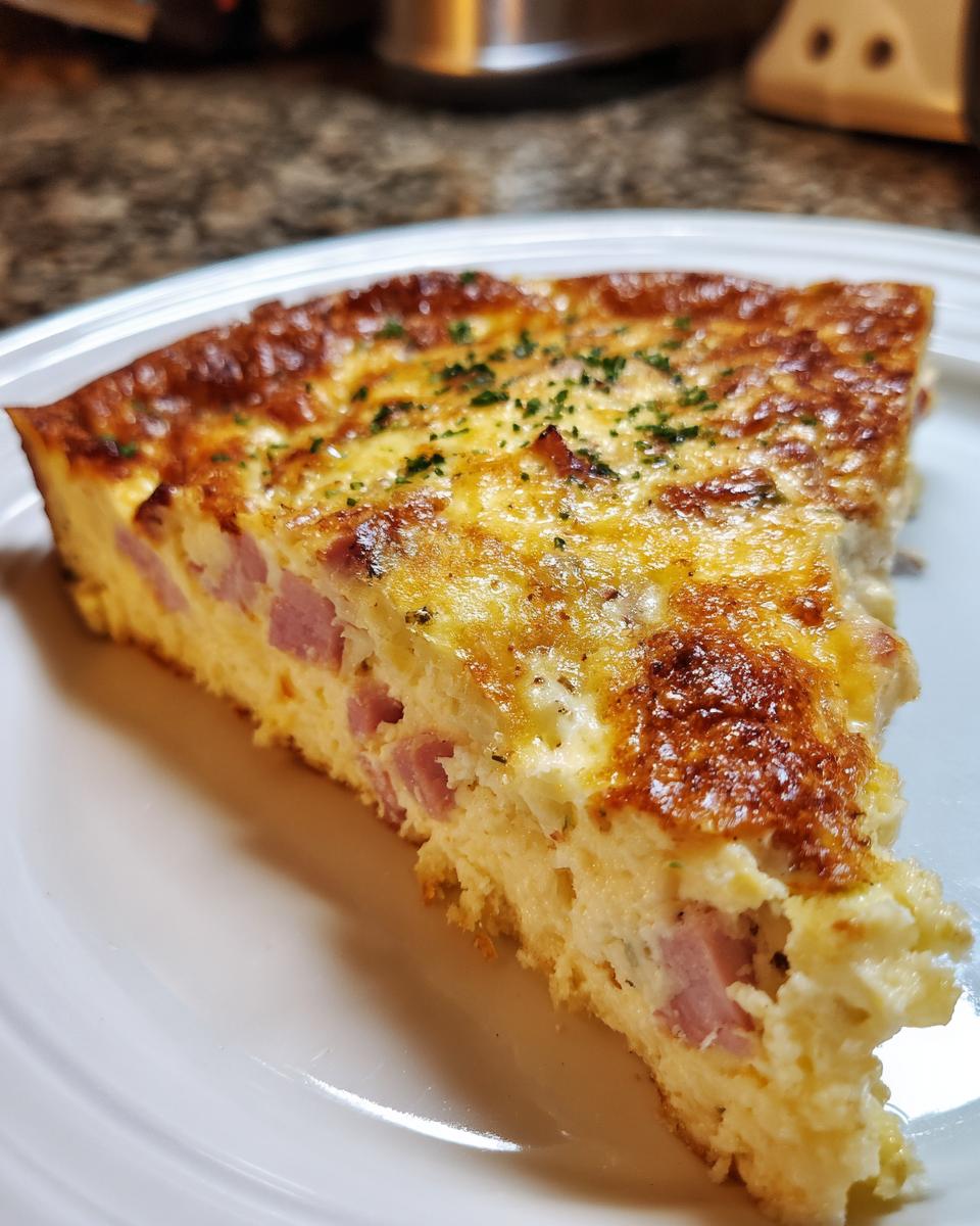 Crustless Quiche - detail 2