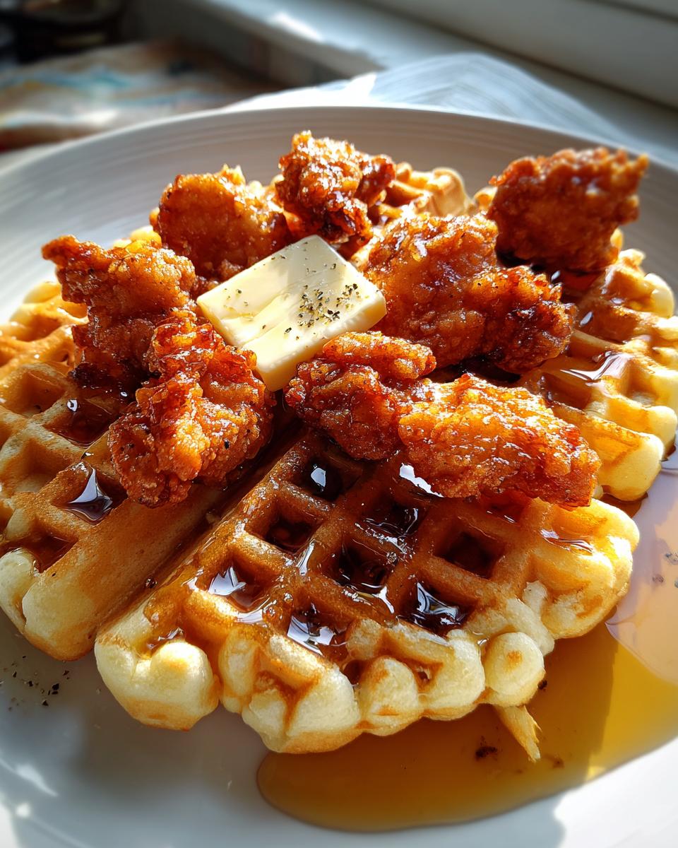 Easy Chicken & Mini Waffles - detail 1