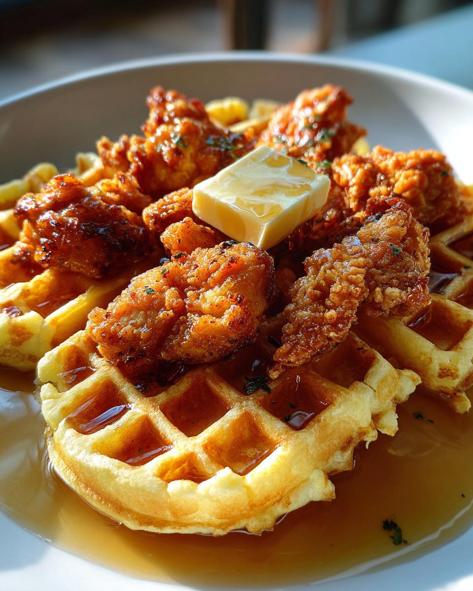 Easy Chicken & Mini Waffles - detail 2