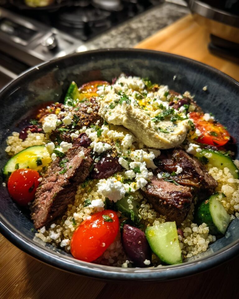 Easy Mediterranean Dinner Bowl