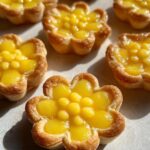 Flower-Shaped Lemon Curd Mini Tarts