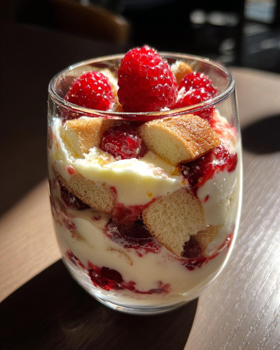 Fresh Raspberry Tiramisu Recipe - detail 2