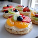 Fruit Pizza Sugar Cookies (Mini)