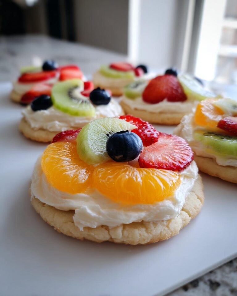 Fruit Pizza Sugar Cookies (Mini)