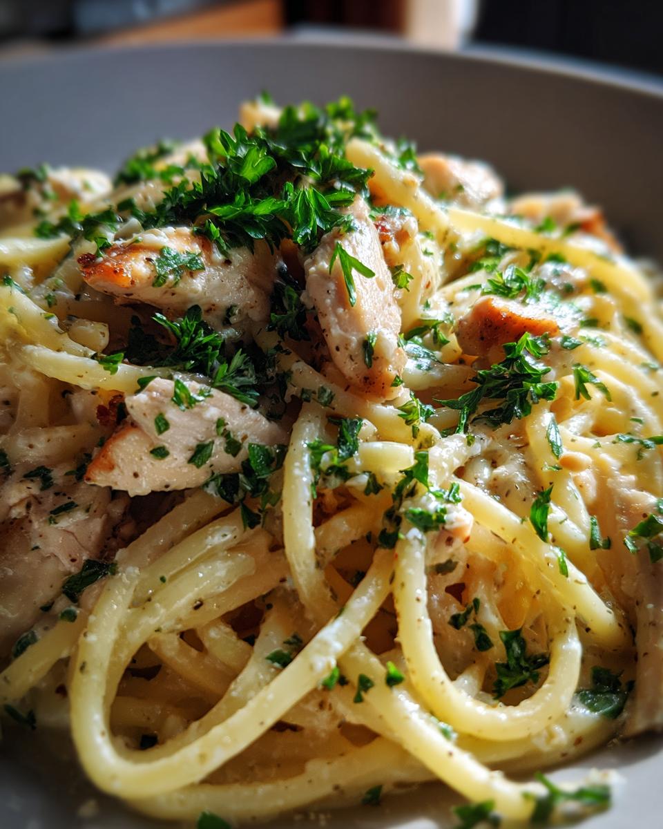 Garlic Butter Chicken Pasta - detail 1