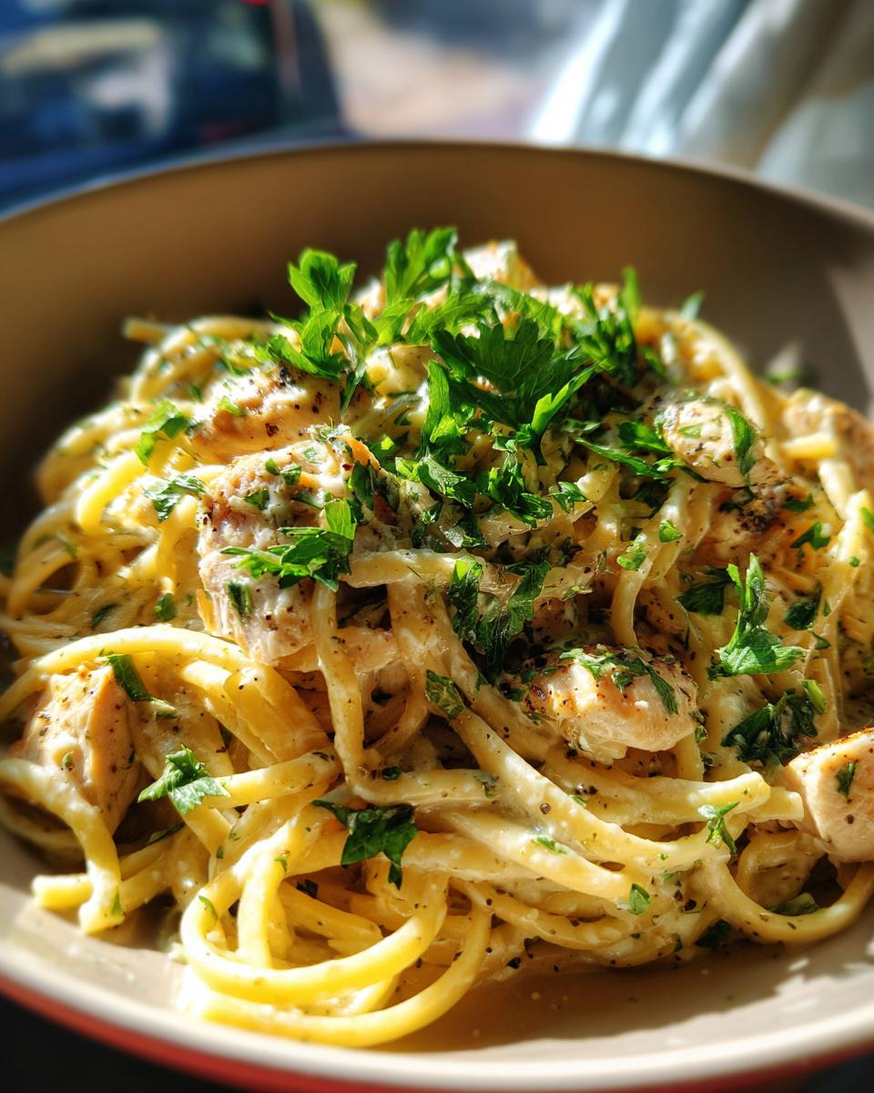 Garlic Butter Chicken Pasta - detail 2