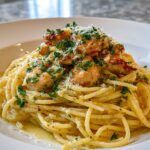 Garlic Butter Chicken Spaghetti