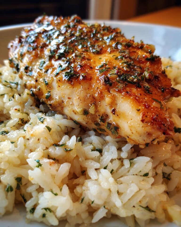 Garlic Butter Chicken and Rice