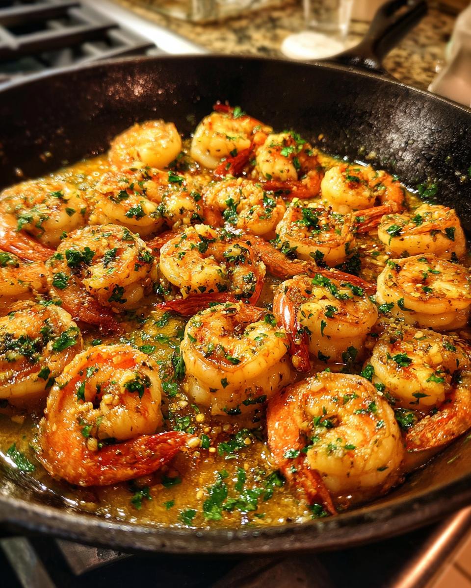 Garlic Butter Shrimp Skillet Dinner - detail 1