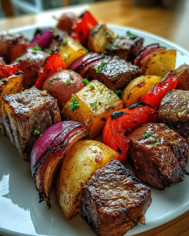 Grilled Steak and Potato Kabobs