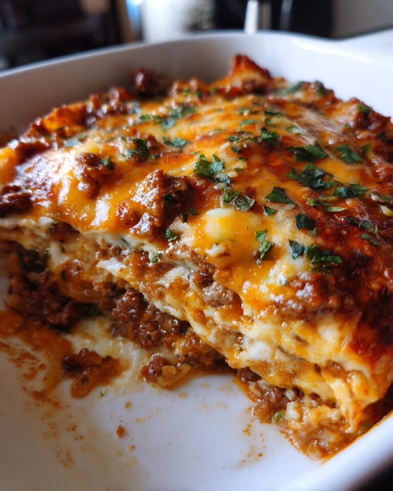 Ground Beef Enchilada Casserole