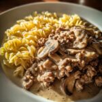 Ground Beef Stroganoff