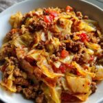 Ground Beef and Cabbage Skillet