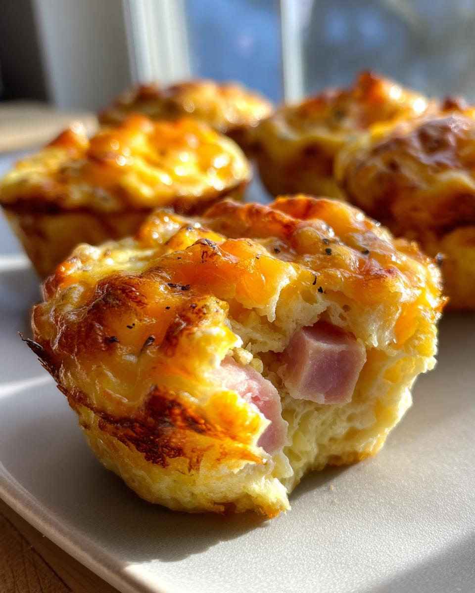 Ham and Cheese Egg Cups - detail 1